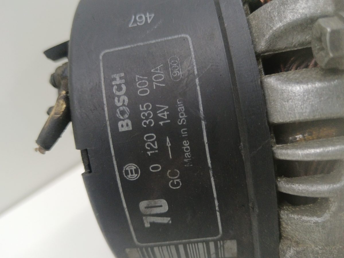 Alternador Citroën Berlingo 1996-2002 1.4i X Familiar 1.4L 55kW 0120335007