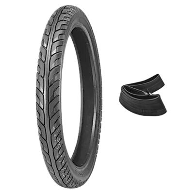 Cubierta Moto 225-17 BJ-266 M38 C/cámara