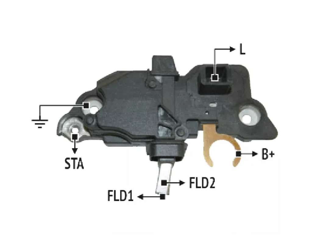 REGULADOR ALTERNADOR BOSCH VO 740/9690