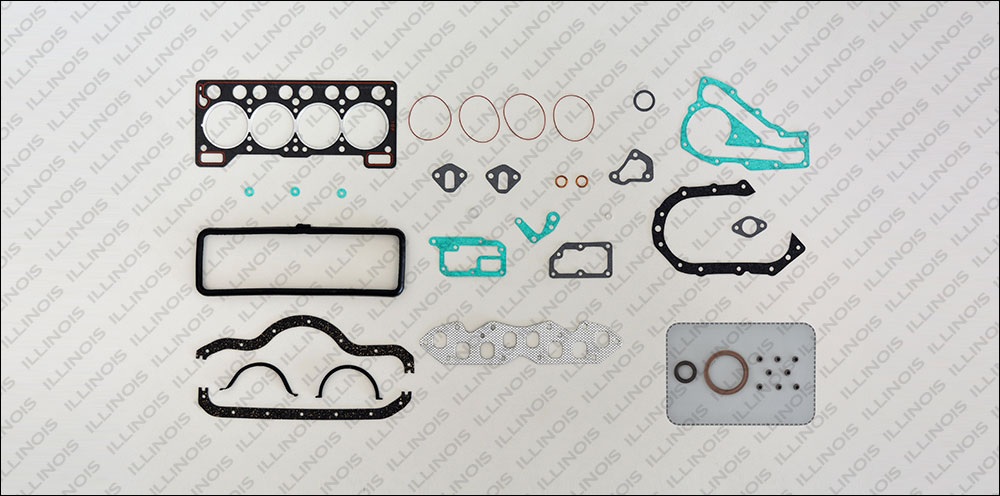 JUEGO DE JUNTAS DE MOTOR COMPLETO RENAULT TWINGO/EXPRESS C3G 74mm CON RETENES ILLINOIS [ILLINOIS]