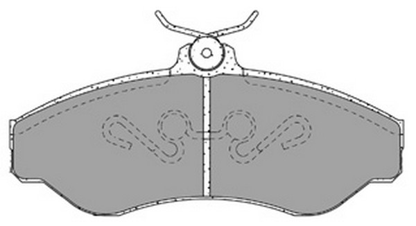 Pastillas de freno delanteras