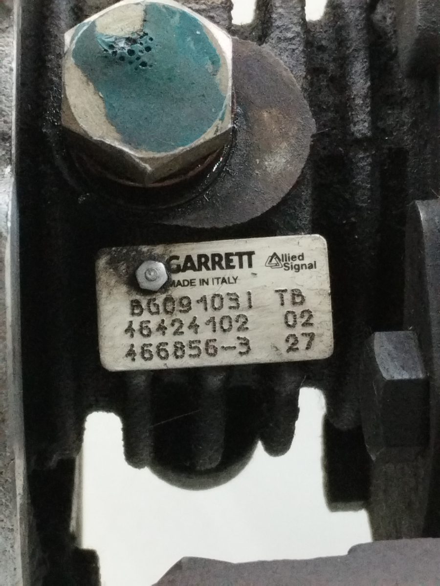 Turbocompresor Fiat Punto Berl. (176) 1993-1997 TD 60 S (HT16) 1.7L 46kW 4642410202