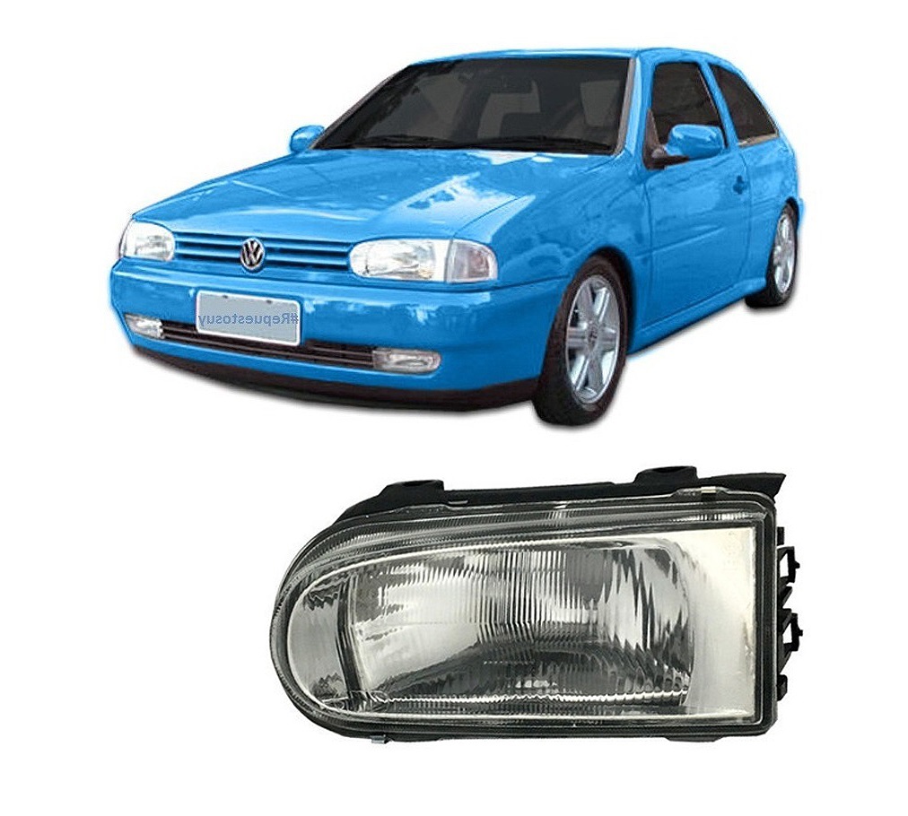 Semioptica Izquierda VW Gol G2 1995 / 1999 Parati / Saveiro de Vidrio