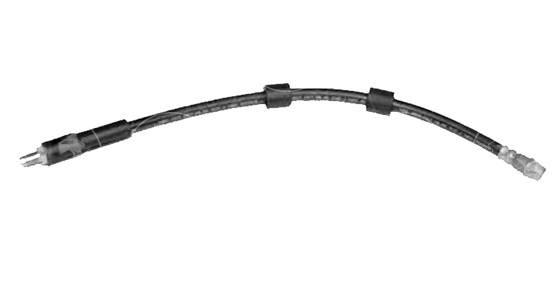 Manguera de freno flexible delantera