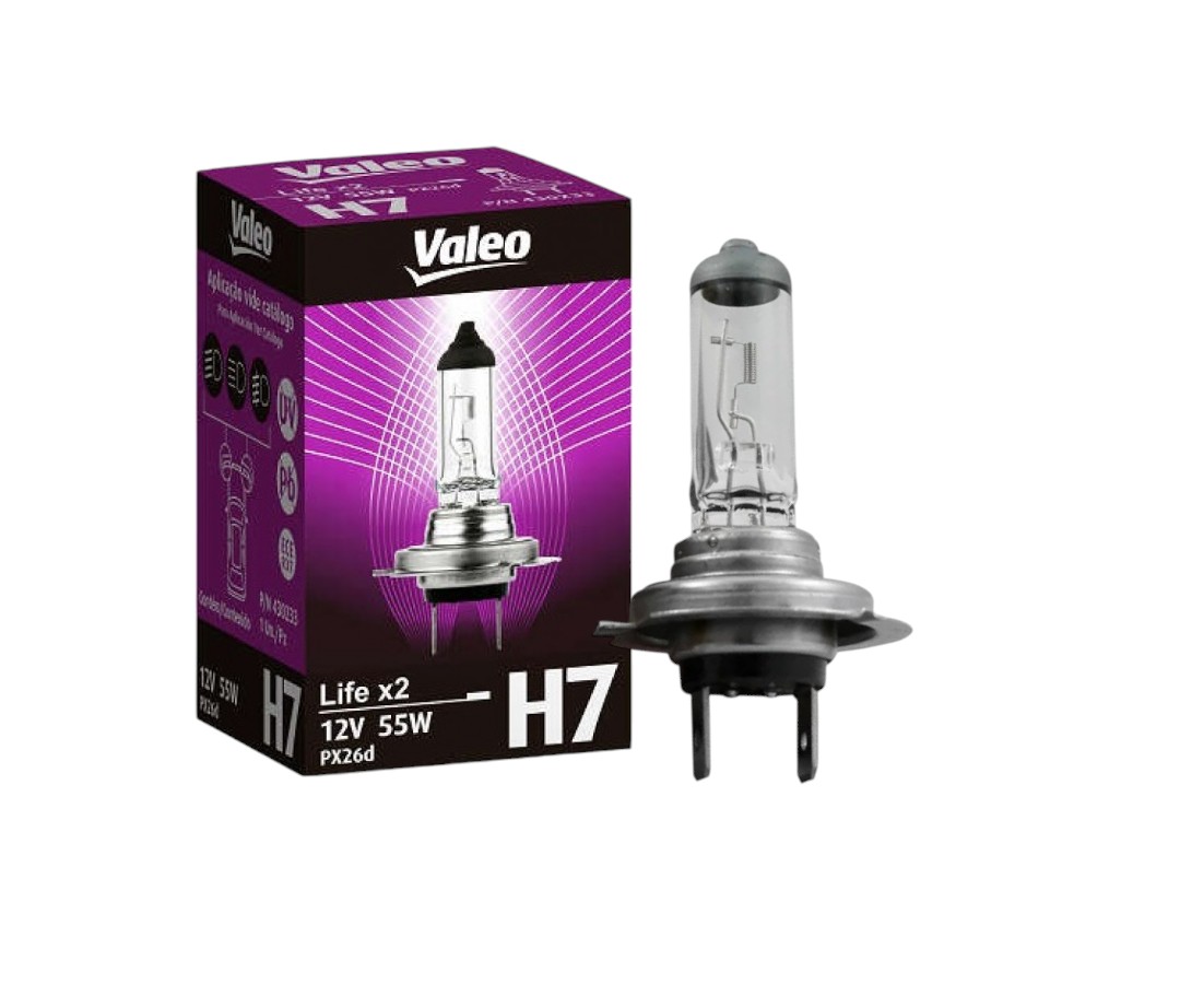 LAMPARA H7 12V 100W LIFE X2