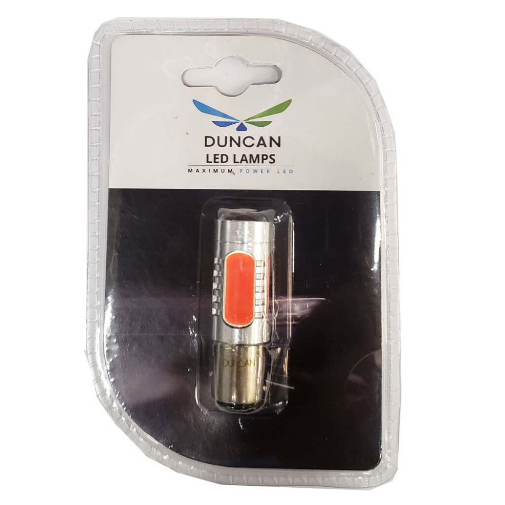 Lámpara LED roja 2 polos para luz de giro/freno