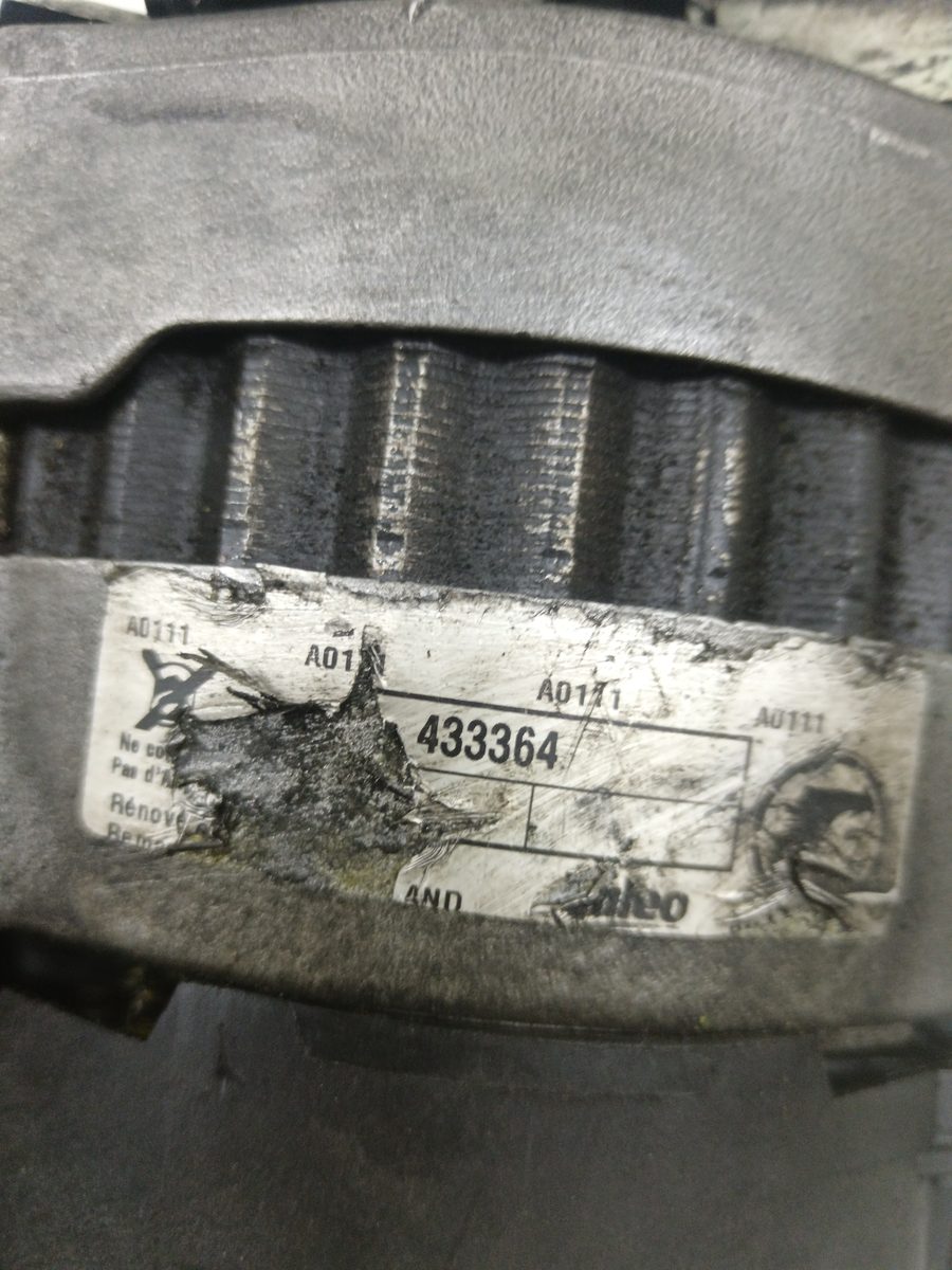 Alternador Peugeot 205 Berlina 1983-1998 1.9 Diesel 1.9L 47kW 433364