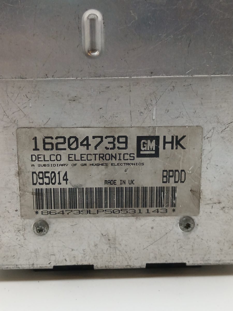Centralita Motor Uce Chevrolet Corsa B 1993-1997 Swing 1.2L 33kW 16204739