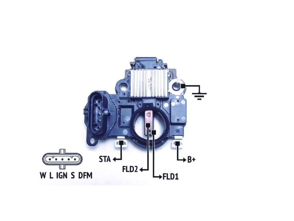 REGULADOR ALTERNADOR MITSUBISHI SC 24V