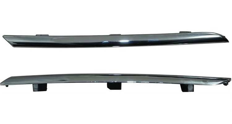 MOLDURA CROMADA DE CARETA RENAULT CLIO IV ORIGINAL JUEGO [ORIGINAL RENAULT]