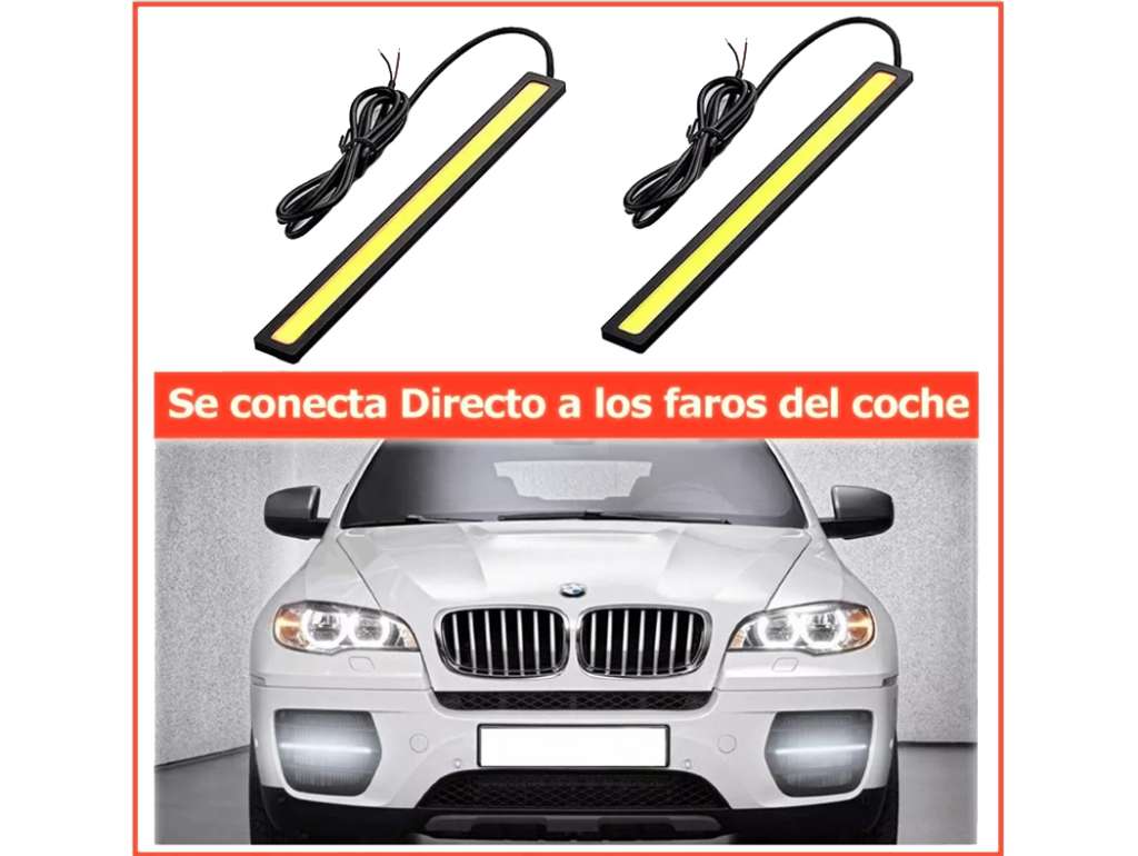 Faro auxiliar LED rectangular
