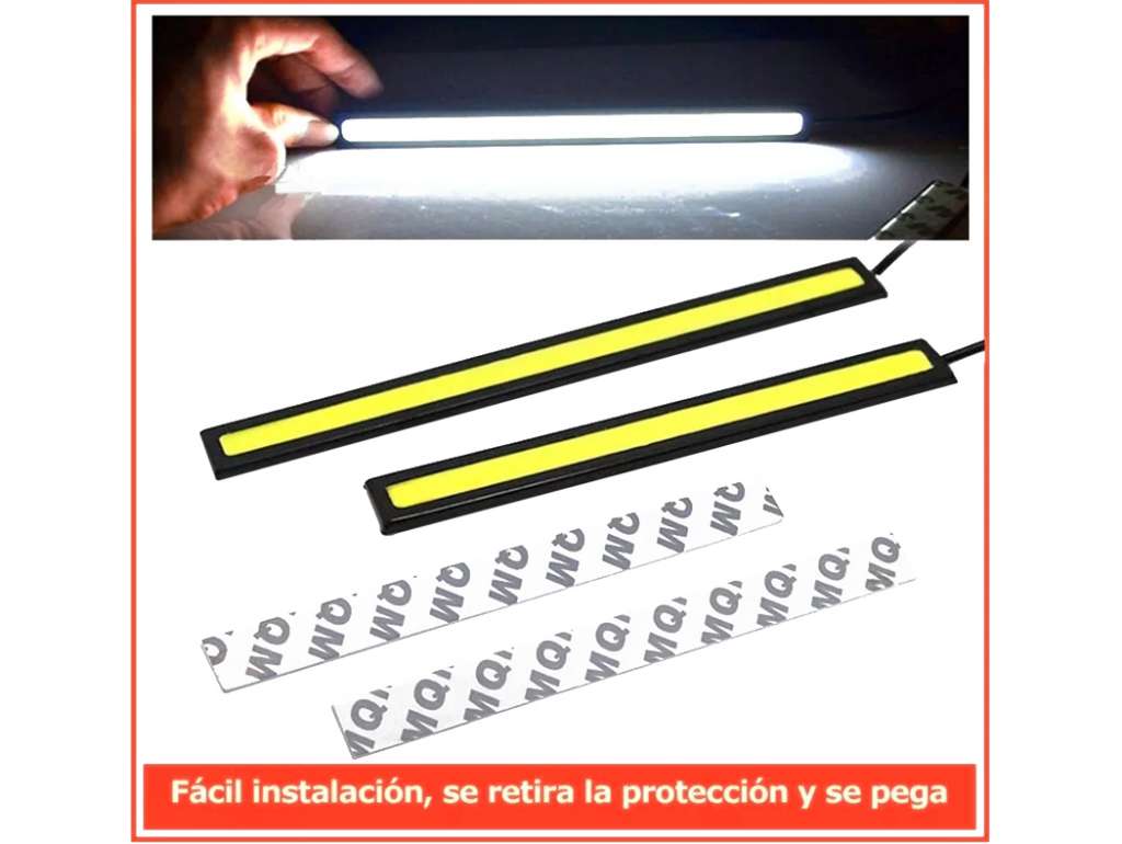 Faro auxiliar LED rectangular