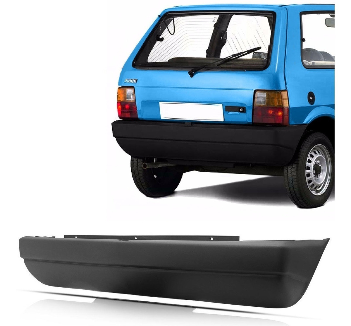 Paragolpe trasero