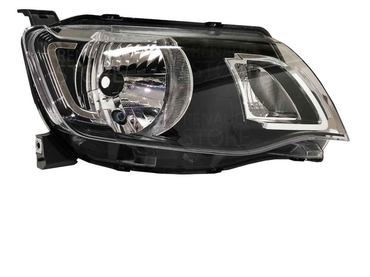 SEMIOPTICA RENAULT KWID DERECHA CON MARCO NEGRO [ORIGINAL RENAULT]