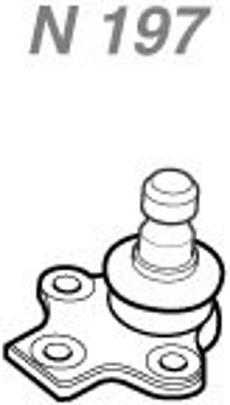 ROTULA INFERIOR VW GOLF 3/CADDY/POLO/TOLEDO/CORDOBA/IBIZA