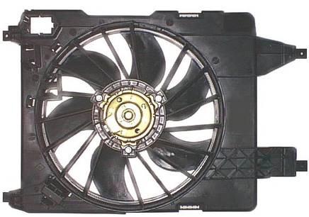 MOTOR ELECTROVENTILADOR RENAULT MEGANE II COMPLETO CON SOPORTE [Autogamma - Italy - GATE]