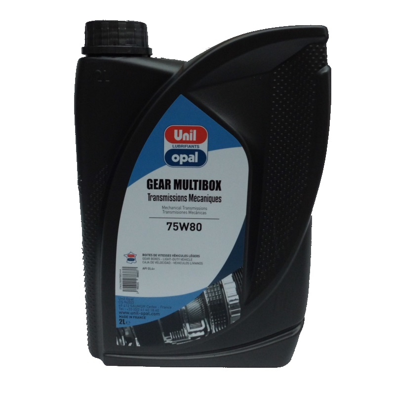 VALVULINA LUBRICANTE PARA CAJAS DE CAMBIOS 75W80 MINERAL UNIL OPAL BIDON DE 1 LITRO [UNIL OPAL]