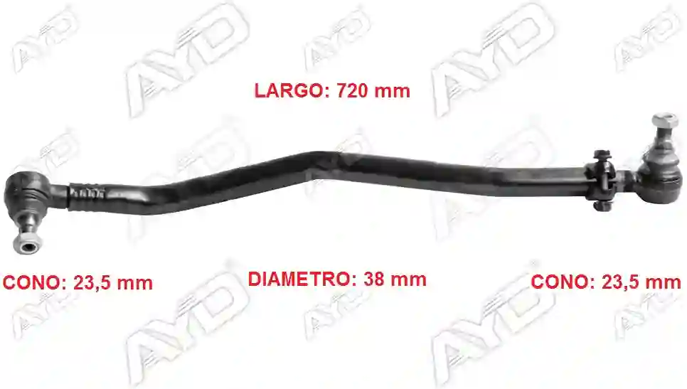 BARRA CORTA MB ACCELO 715 915 AYD