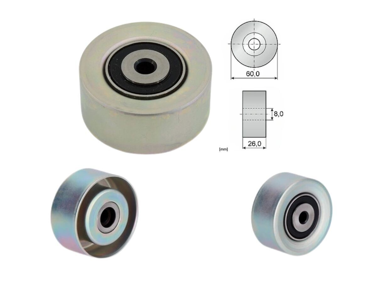 Polea Del Tensor De La Correa Citroen Berlingo/Xm/C3/Jumpy Peug 307/306/206 89-25