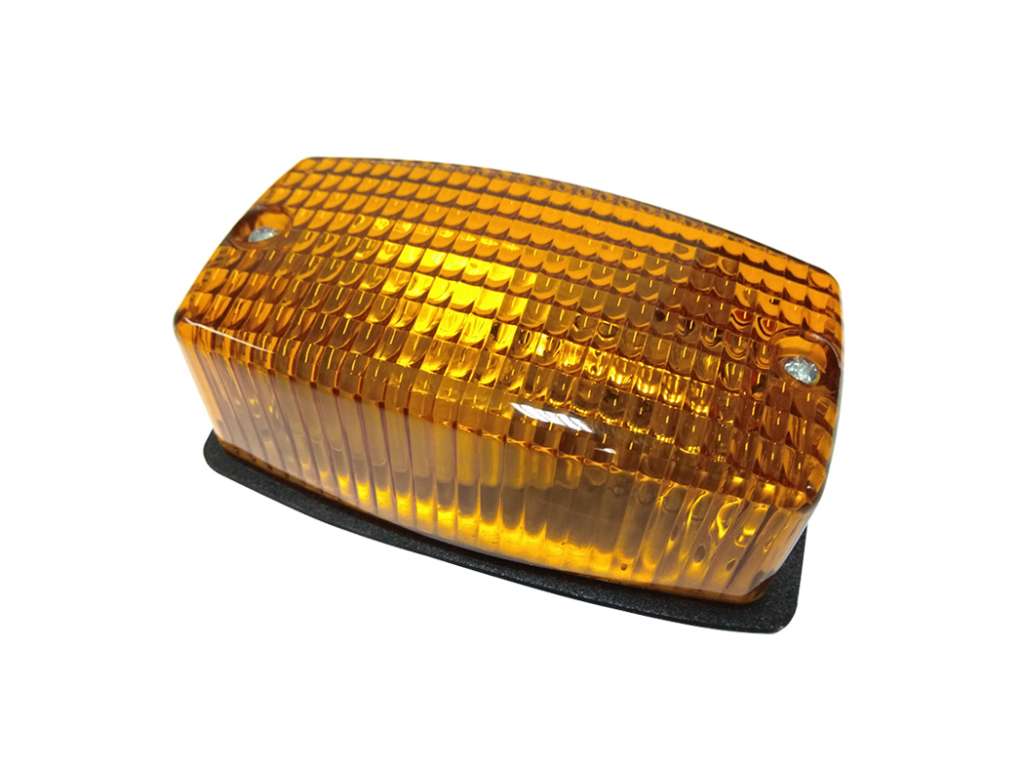 Faro lateral rectangular ámbar 115mm