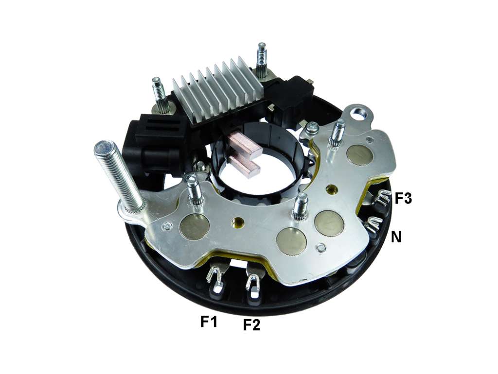 PLACA RECTIFICADORA HITACHI GM CORSA DIESEL + REGULADOR