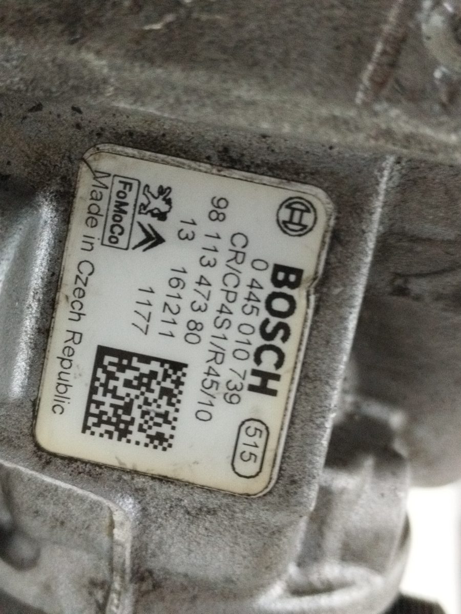 Bomba Inyeccion Peugeot 208 2012-2019 Access 1.6L 55kW 9611347380