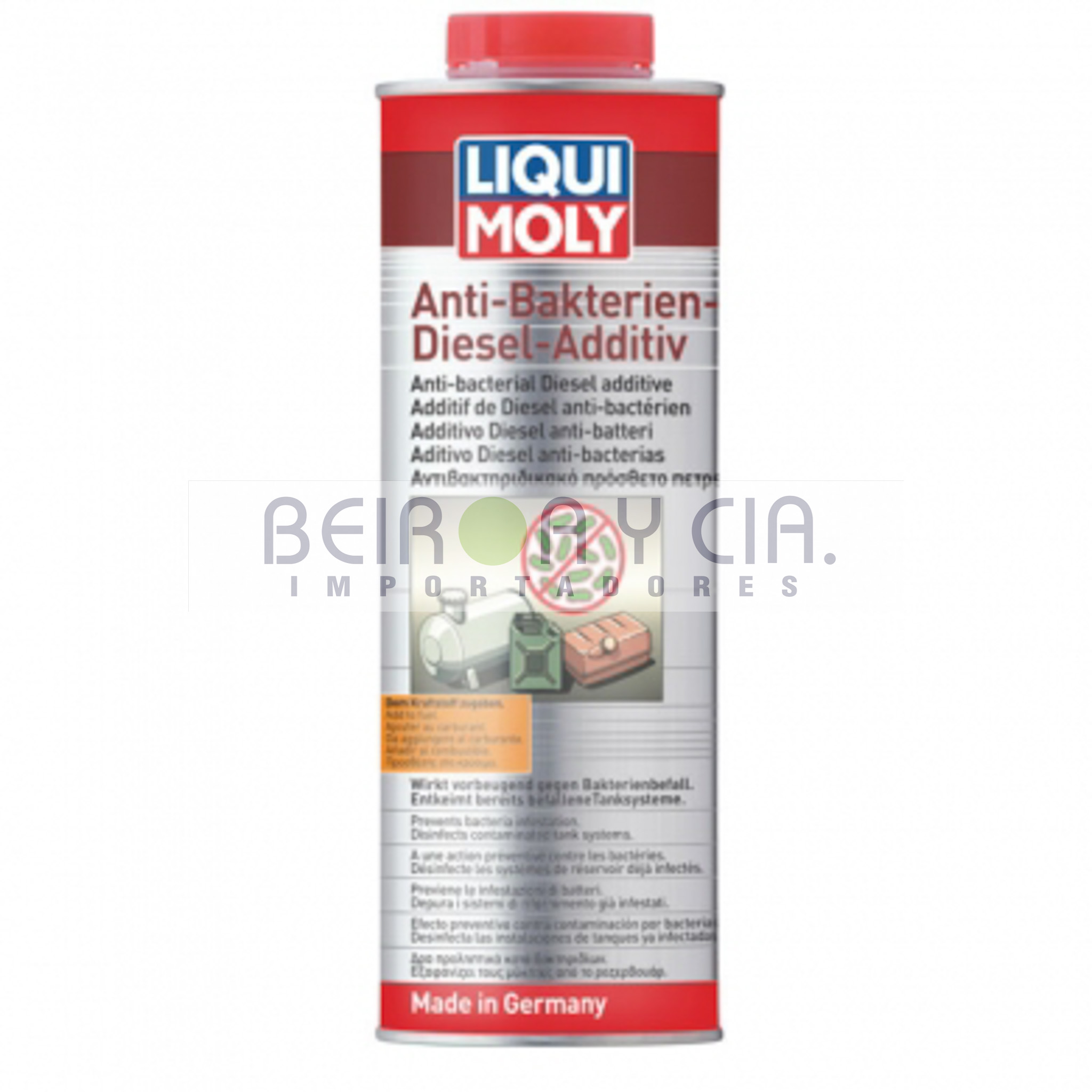 ADITIVO LIQUI MOLY ANTIBACTERIAS P/DIESEL 1 LTO