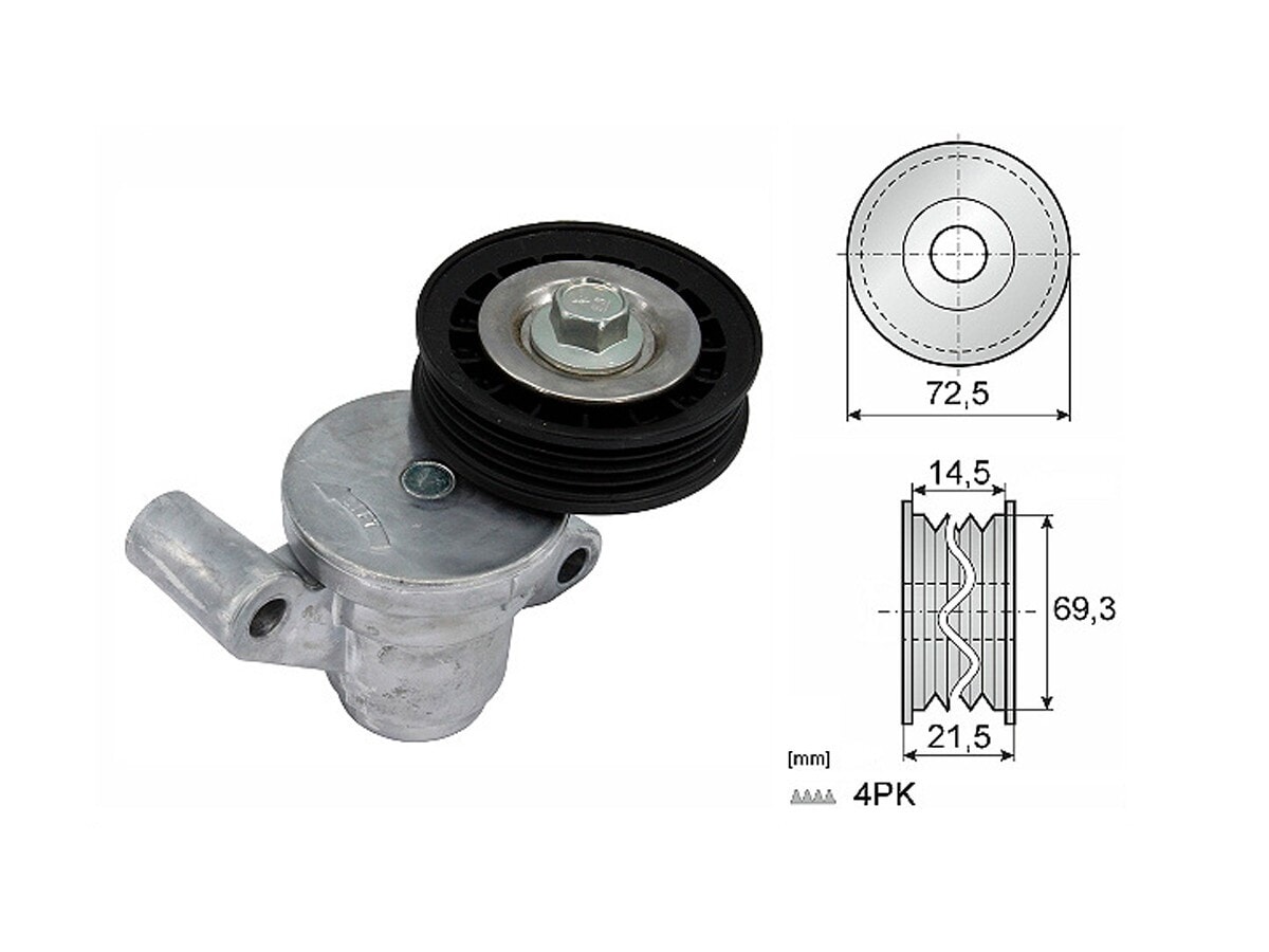 Tensor De La Correa Ford Fusion Se 14-25