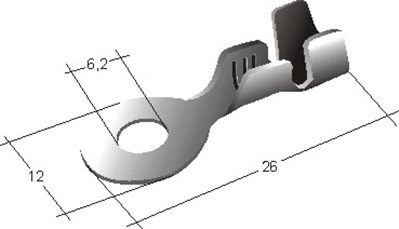 TERMINAL IMP. 16 OJO 1/4 = IM141 = F1141