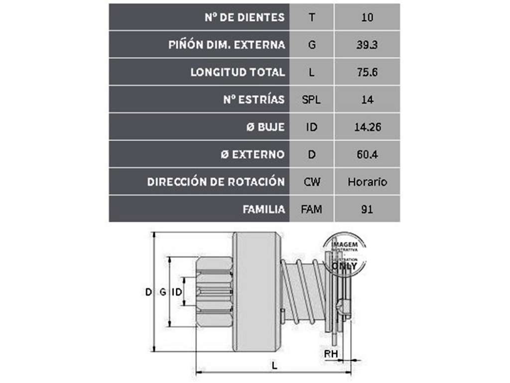 Bendix de arranque