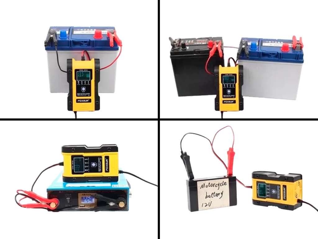 Cargador de Batería Inteligente Universal