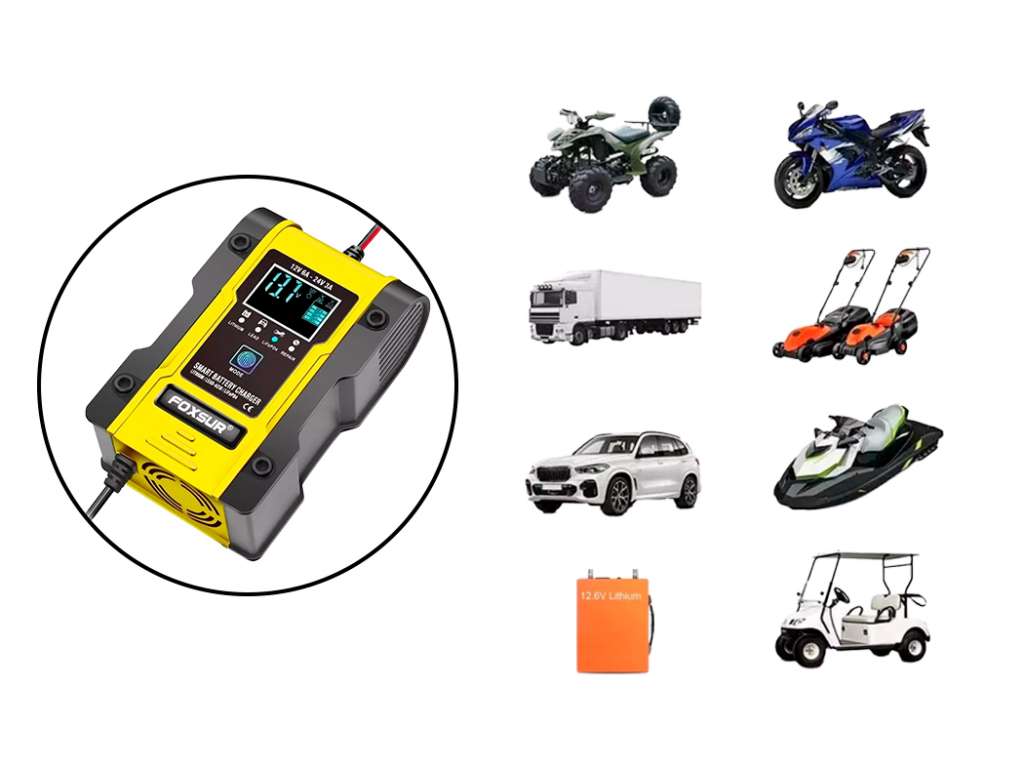 Cargador de Batería Inteligente Universal