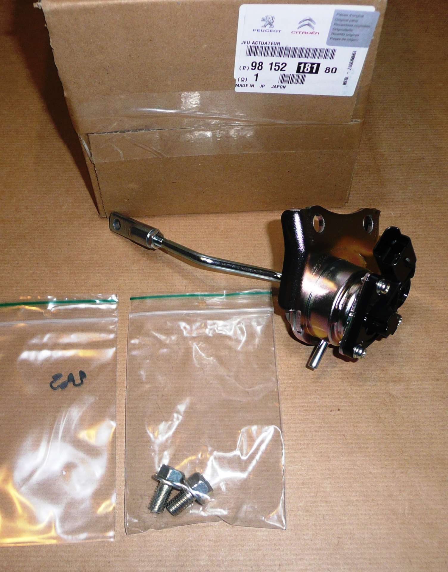 Actuador de turbo