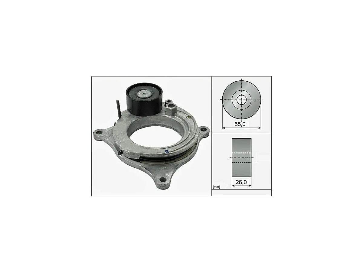 Tensor De La Correa BMW 118I (F20)/118I (F40)/330I (F30)/X3 Sdrive 20I (G01)/220I (F22)/318I (F30)/X3 Xdrive 30I (G01) 11-25