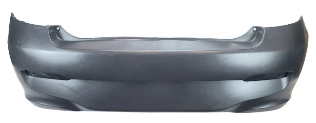 PARAGOLPE TRAS. NEGRO LISO