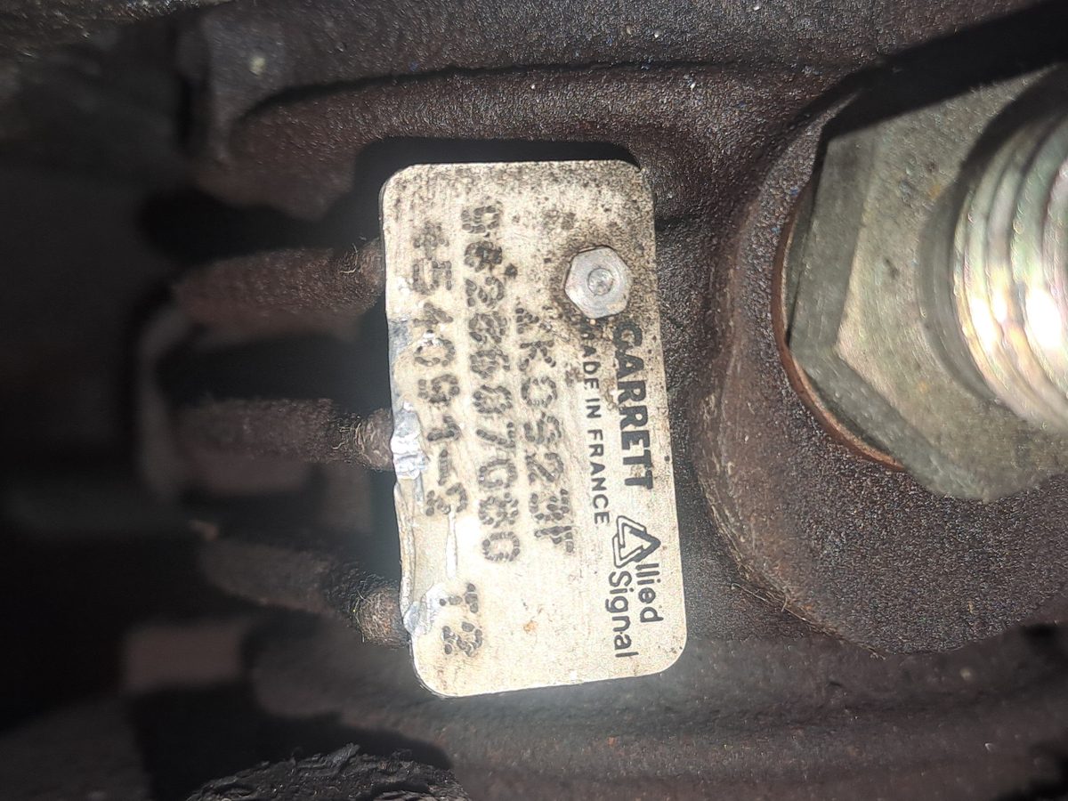 Turbocompresor Citroën Xantia Berlina 1993-1997 2.1 TD Monaco 2.1L 80kW 9628607080