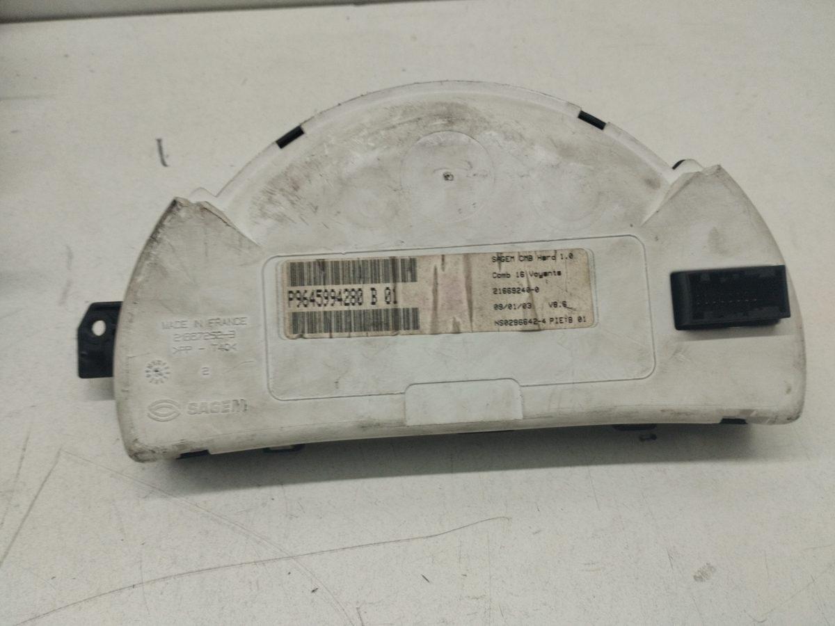 Tablero de Instrumentos Citroën C3 1995-2010 1,1 1.1L 44kW P9645994280B01