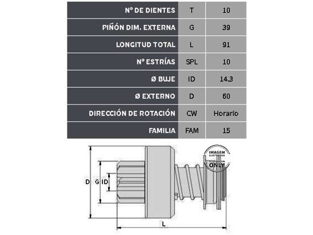 Bendix de arranque