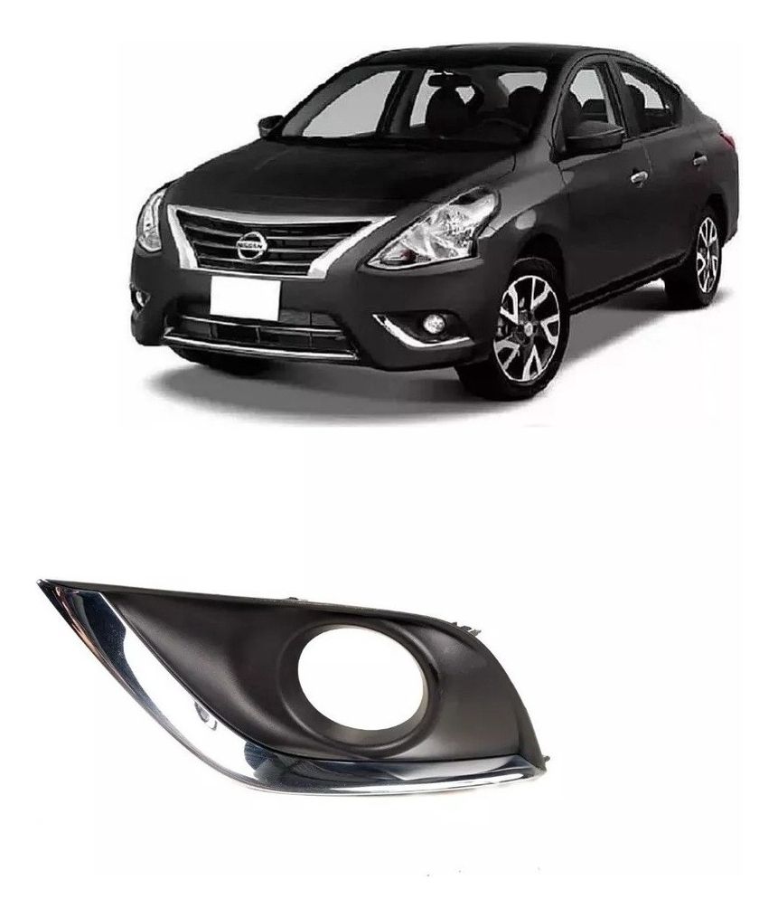 Tapa Caminero Nissan Versa 2015 A 2019 Izquierda