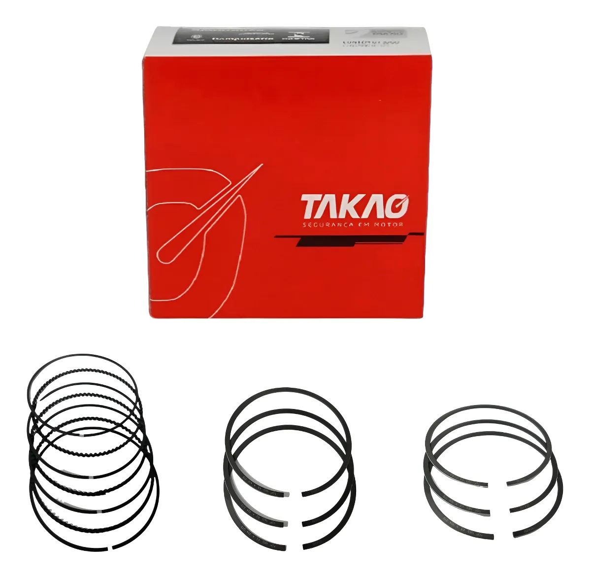 Juego de anillos de motor de tamaño estándar para Hb20 1.0 12v 3 cilindros