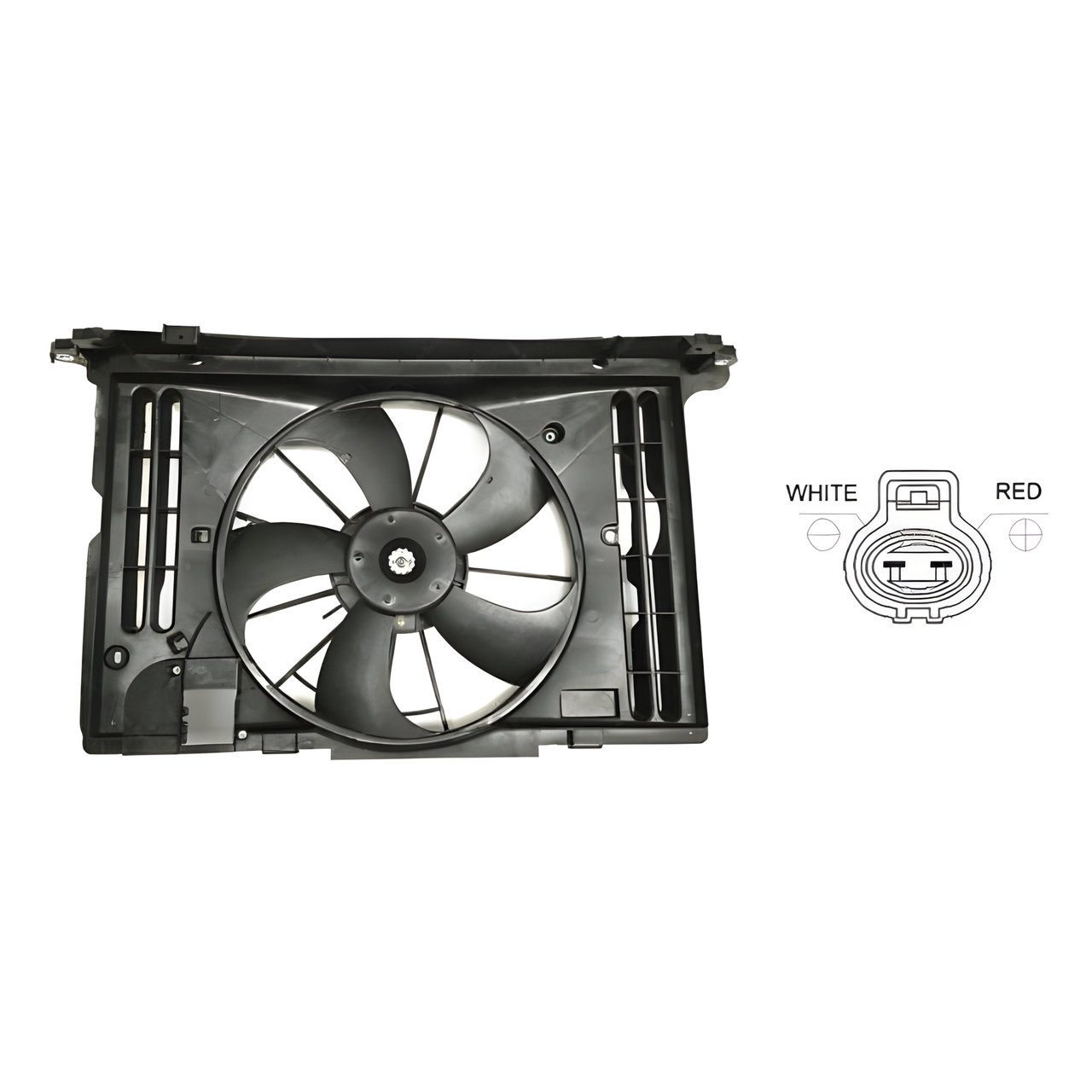 ELECTROVENTILADOR CON SOPORTE -TYC