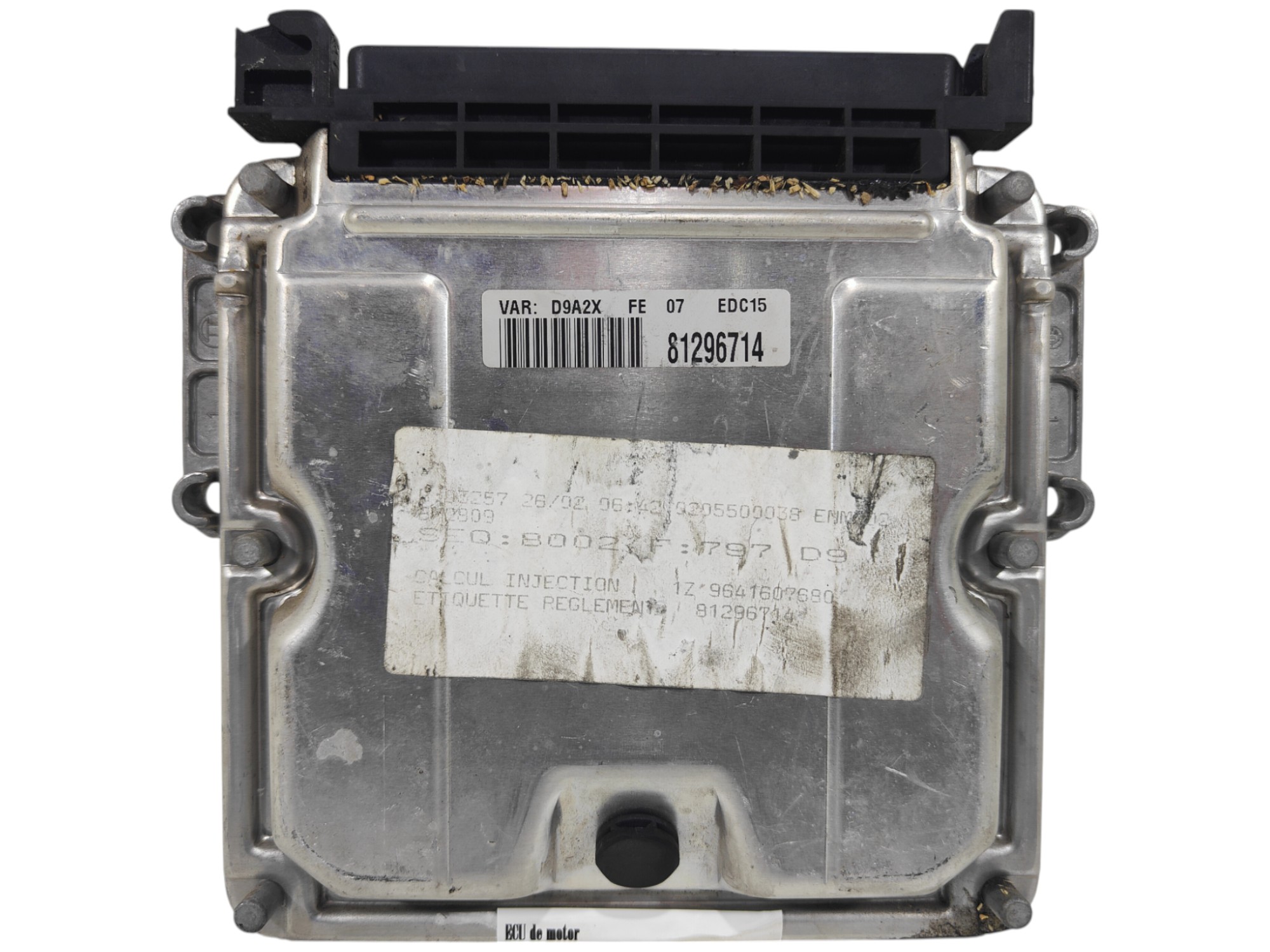 ECU de motor Peugeot 406 2.0 HDI , Ref: 8184-K3B1