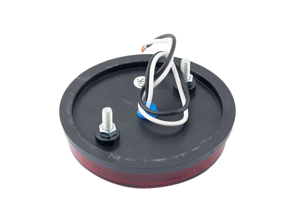 Faro lateral universal rojo LED 12V/24V con cable sin base