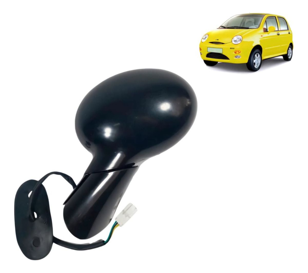 Espejo Chery Qq Eléctrico Izquierdo 2008-2014