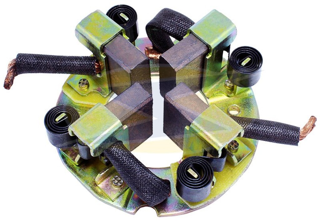 Porta carbones para motor de arranque