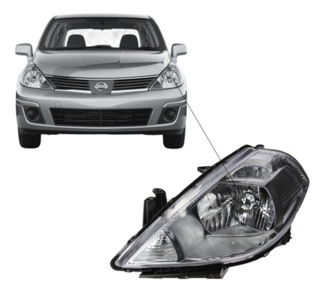 Semióptica Nissan Tiida Izquierda