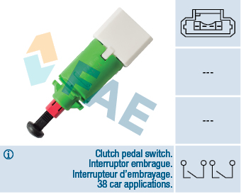 Bulbo interruptor de luz de freno
