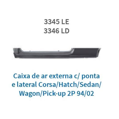ZOCALO CORSA IZQ. 2 PTAS. 94 CARTO G1101210