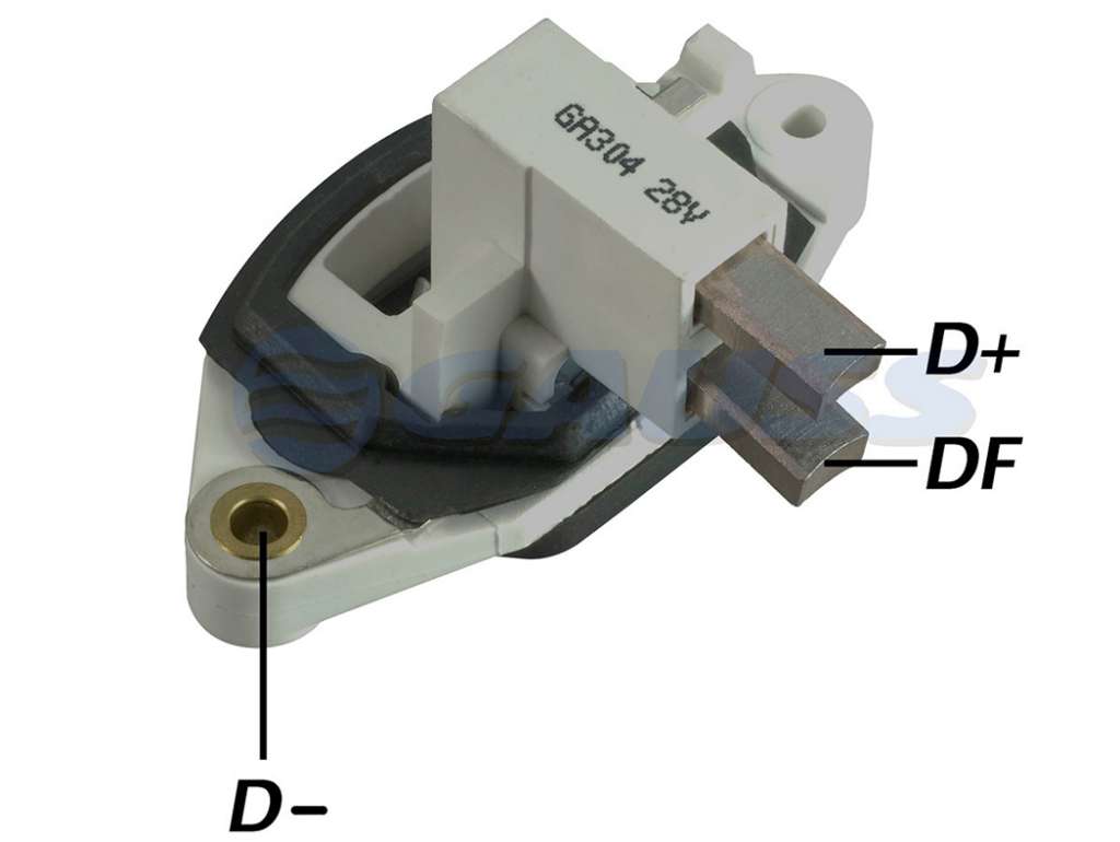 REGULADOR ALTERNADOR BOSCH MB/SC/VO 24V. 80AMP COLECTOR 28MM