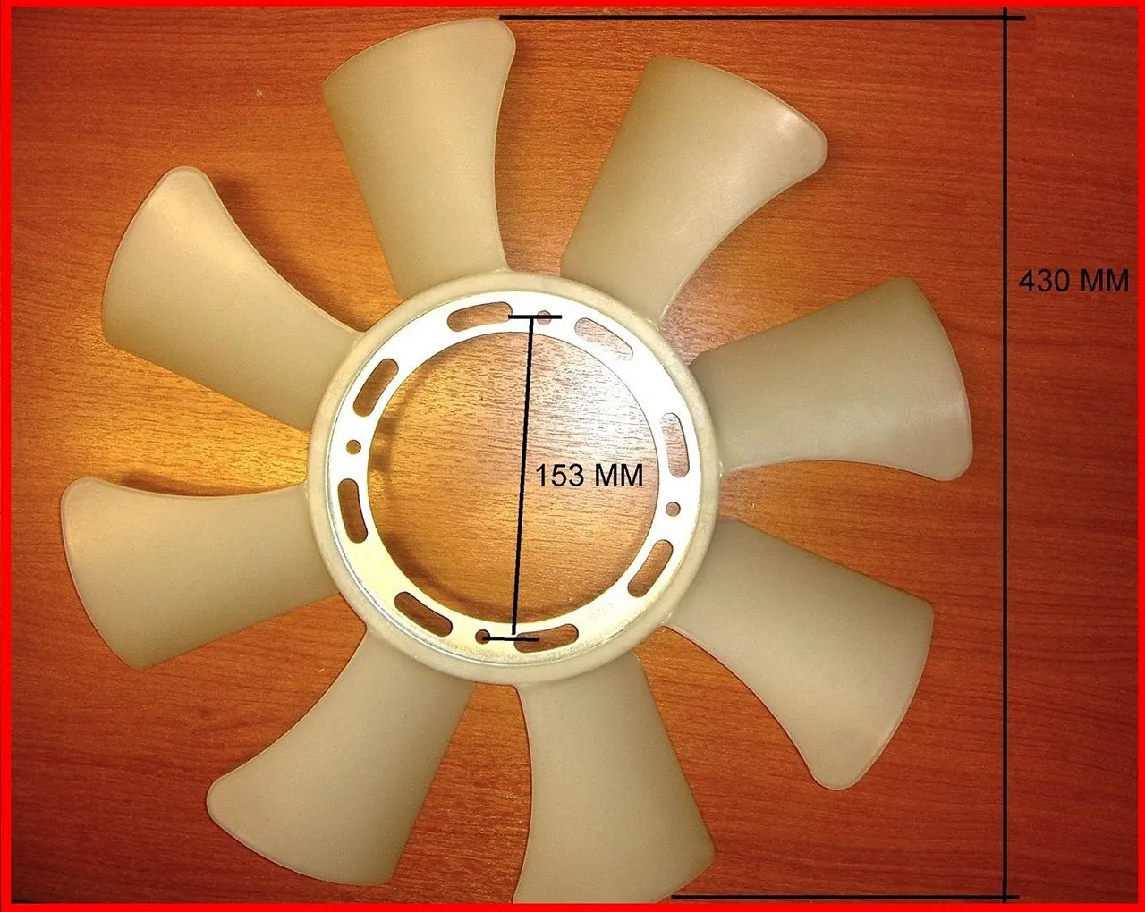 PALETA VENTILADOR HYUNDAI-MITSUBISHI-KIA